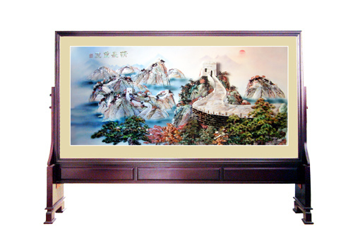 情長萬裏【貝雕】