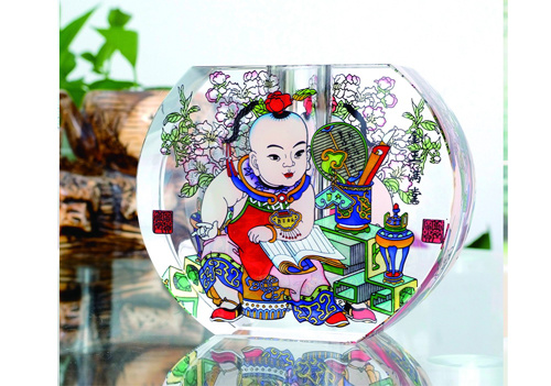 中國風系列【彩繪玻璃】