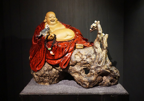 天地(dì)人(rén)和(hé)【石灣陶】