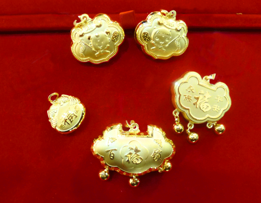 平安鎖【足金(jīn)】